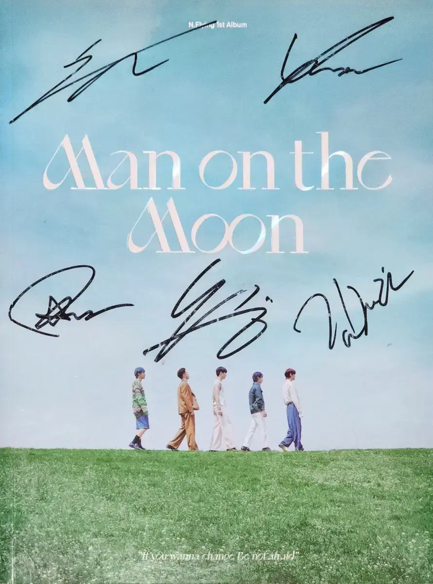 엔플라잉 Man on the Moon 사인앨범